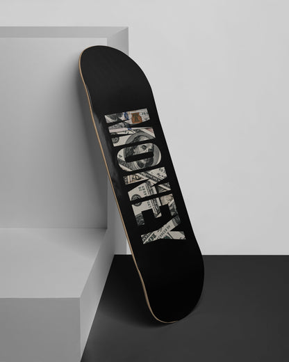 MONEY | Skateboard Wall Art